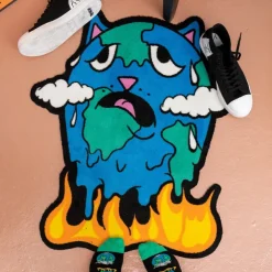 Unisex Ripndip Save The World Rug