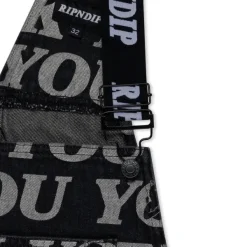 Unisex Ripndip Fuckin Fuck Denim Overalls
