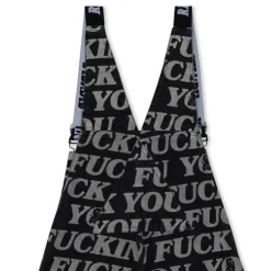 Unisex Ripndip Fuckin Fuck Denim Overalls