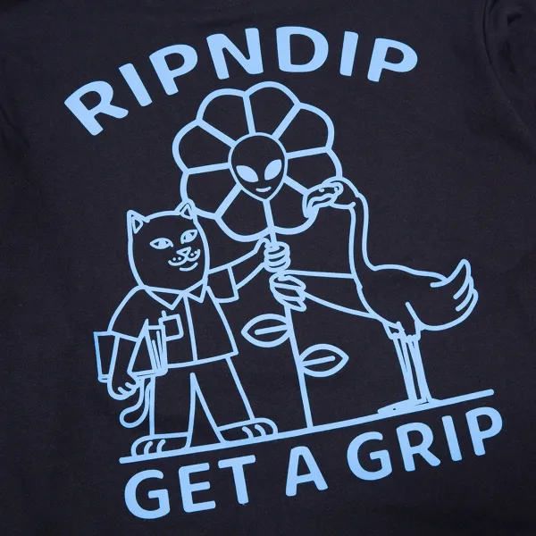 Unisex Ripndip Get A Grip Double Sleeve Tee
