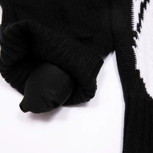 Unisex Ripndip Lord Nermal Flippy Knitty Sweater