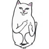 Unisex Ripndip Lord Nermal 6Ft Rug