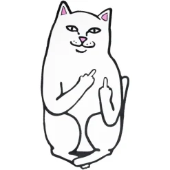 Unisex Ripndip Lord Nermal 6Ft Rug