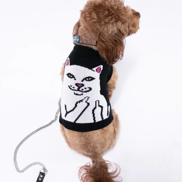 Unisex Ripndip Lord Nermal Pet Knit Sweater Vest