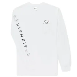 Unisex Ripndip Lord Nermal Pocket L/S
