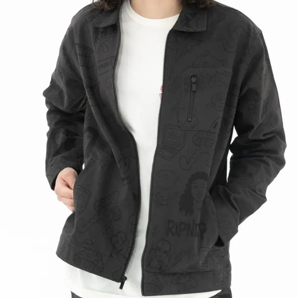 Unisex Ripndip Nerm Doodle Work Jacket