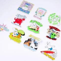 Unisex Ripndip Overthinking Sticker Pack
