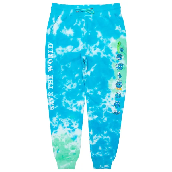 Unisex Ripndip Save The World Embroidered Sweatpants