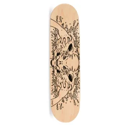 Unisex Ripndip Skull Face Alien Board